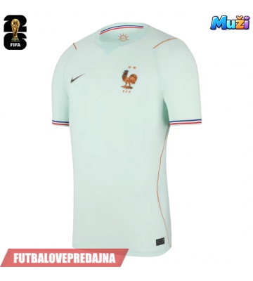 Lacne Muži Futbalové dres Francúzsko MS 2026 Krátky Rukáv - Preč
